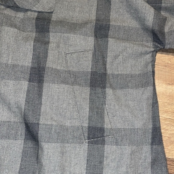 a.n.a A New Approach button down 3/4 sleeve jacket.  Size XL.  100% Cotton - Picture 10 of 12